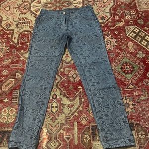 Isabel Marant Etoile floral jeans